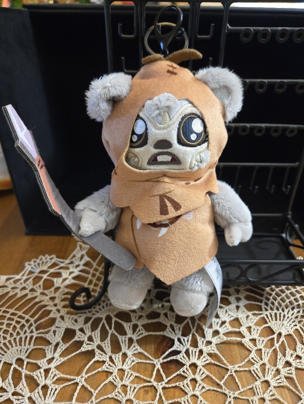 Star Wars Ewok Warrior Plush Toy Keychain Purse Charm